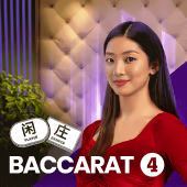 Baccarat 4 Microgaming Live