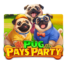 Pug Pays Party V-Power