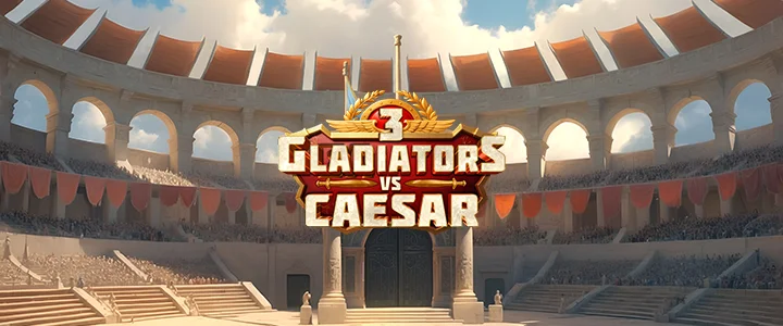 3 Gladiators vs Caesar YGGDrasil